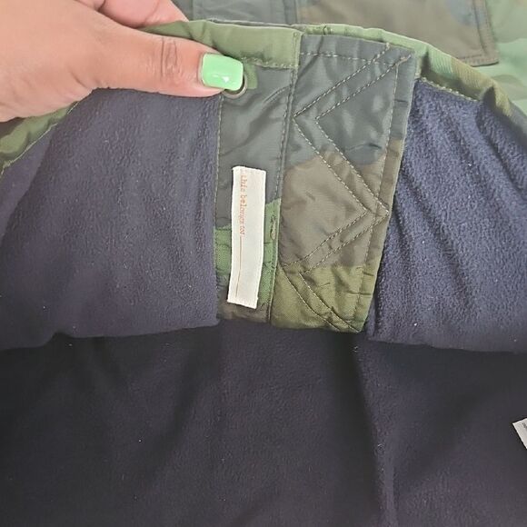 Crewcuts Green and Brown Puffer Jacket with Hood - Picture 10 of 16